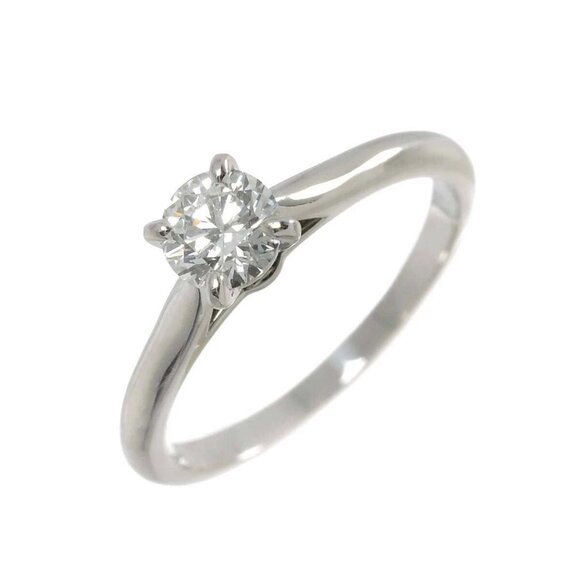 Cartier Diamond 0.40ct G/VVS1/VG Ring Pt Size48 4.5(US) 90260832 - Picture 1 of 11
